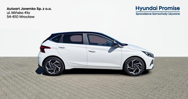 Hyundai i20 cena 79800 przebieg: 2500, rok produkcji 2022 z Oświęcim małe 704